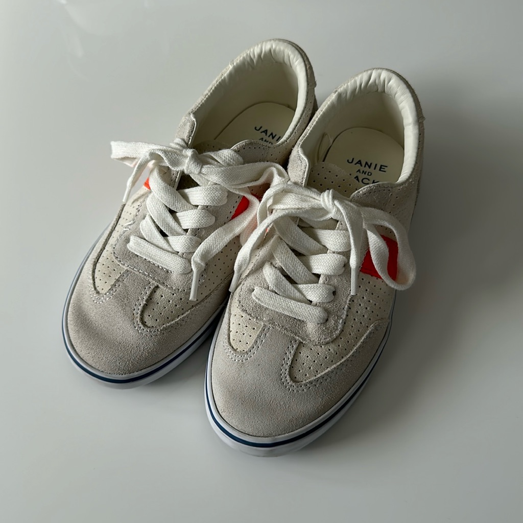 Janie And Leather Color Blocked Sneaker Size 13